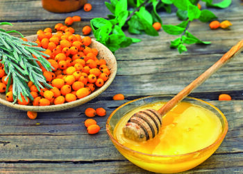 Варення з обліпихи та яблук “Осіннє золото”