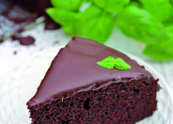 Шоколадний пиріг зі сковорідки