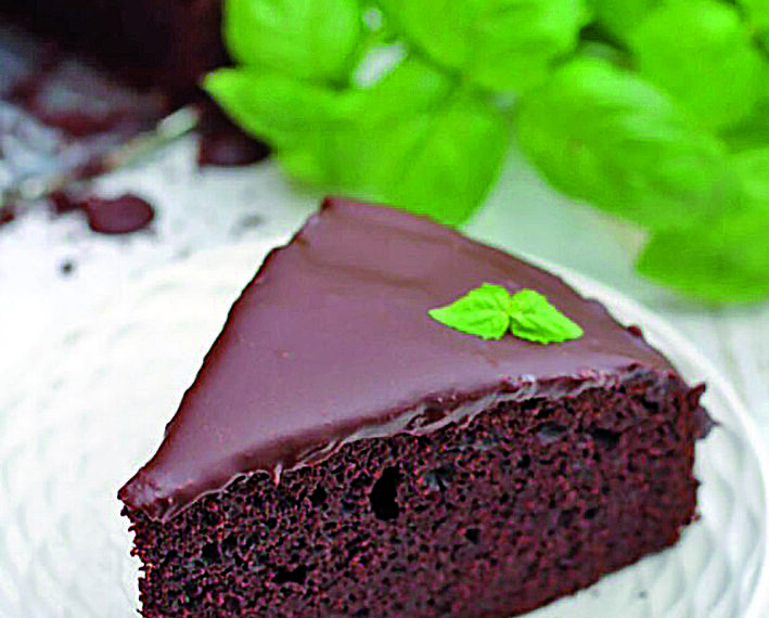 Шоколадний пиріг зі сковорідки