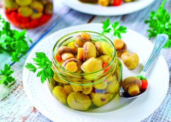 Мариновані печериці