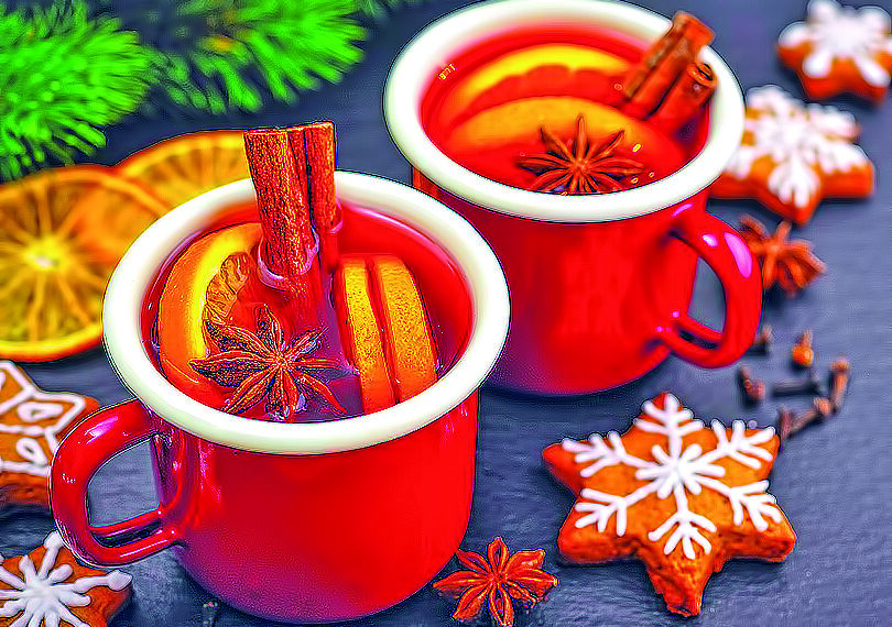 Глінтвейн із журавлиною