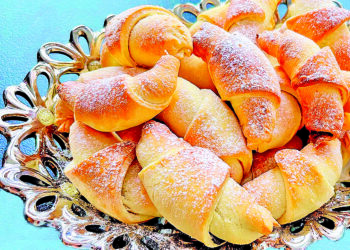 Кіфлики з гарбузом і апельсином