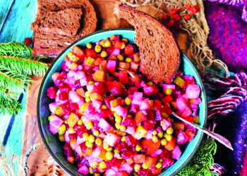 Один оселедець — три салати