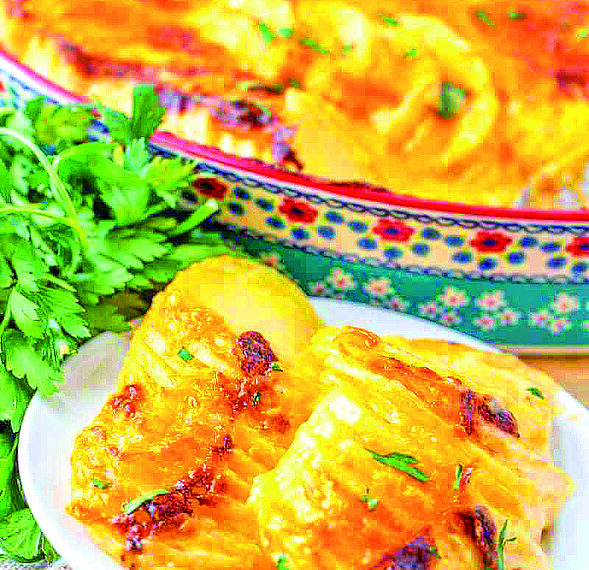 Картопляна запіканка з вершковим смаком