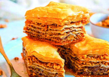 Домашня медова пахлава