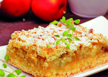 Яблучний пиріг “усього по склянці”