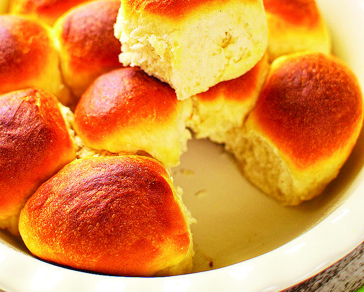 Українські пампушки без молока та яєць