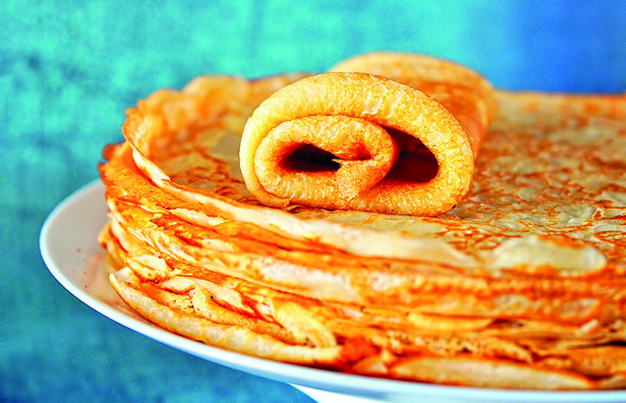 Ніжні млинці на вівсяному молоці