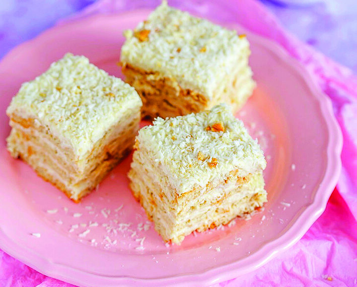 Торт “Рафаелло” без випікання