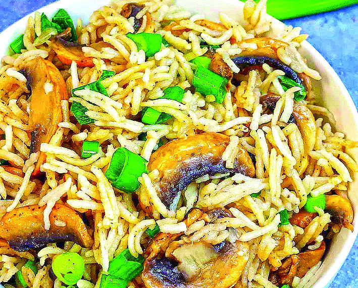 Плов із грибами