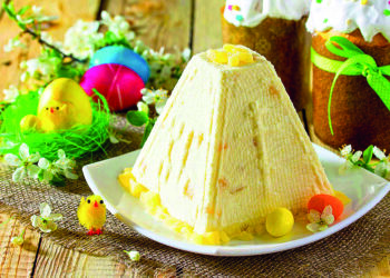 Сирна паска зі смаком морозива