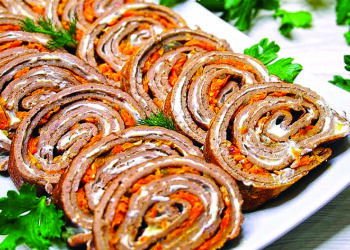 Печінкові рулетики