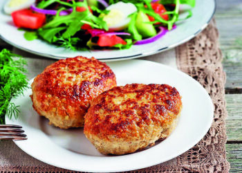 Котлети з начинкою