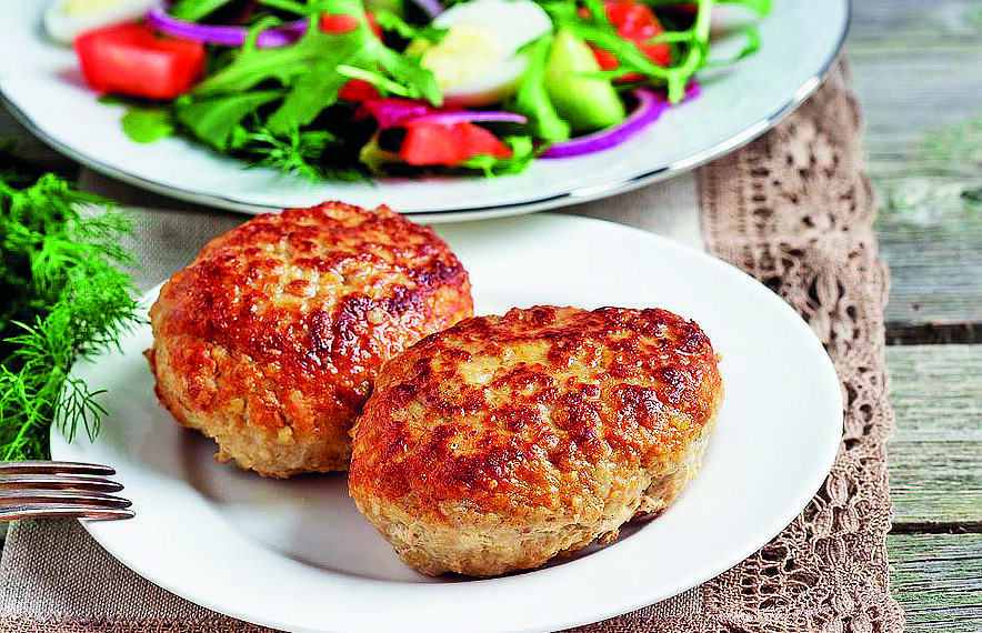 Котлети з начинкою