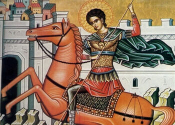 Чому на деяких іконах святих зображено у військових обладунках?