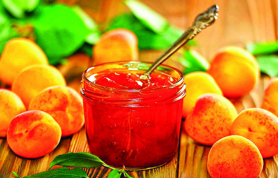 Абрикосове варення-п’ятихвилинка
