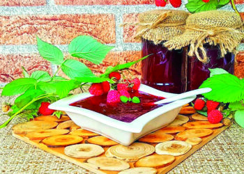 Малинове варення, як желе