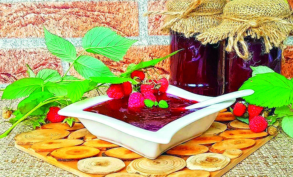 Малинове варення, як желе