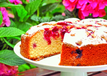 Вишнева шарлотка