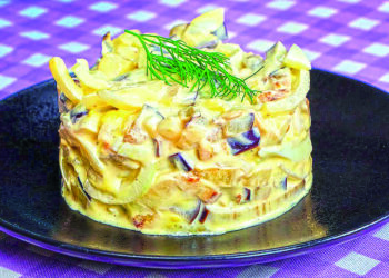 Салат з баклажанами