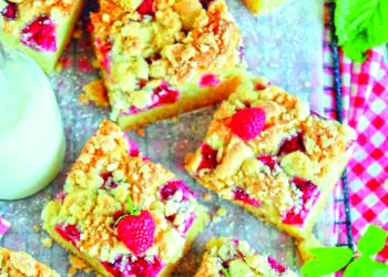 Пиріг із малиною