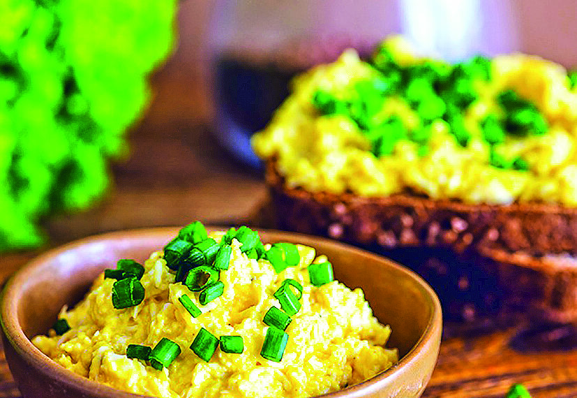 Яєчно-масляна начинка для млинців