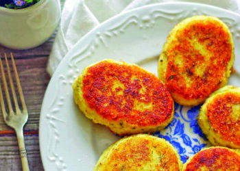 Рисово-кабачкові котлети з грибами