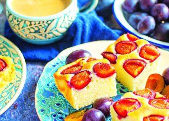 Сливовий пиріг, як торт!