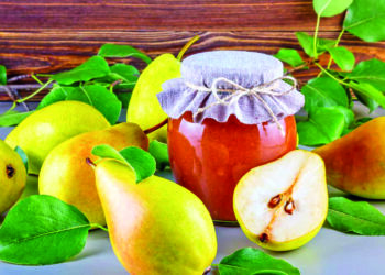 Грушеве варення з маком