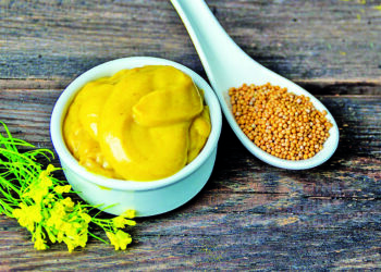 Домашня гірчиця на капустяному розсолі