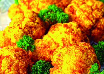 Цвітна капуста, запечена в духовці