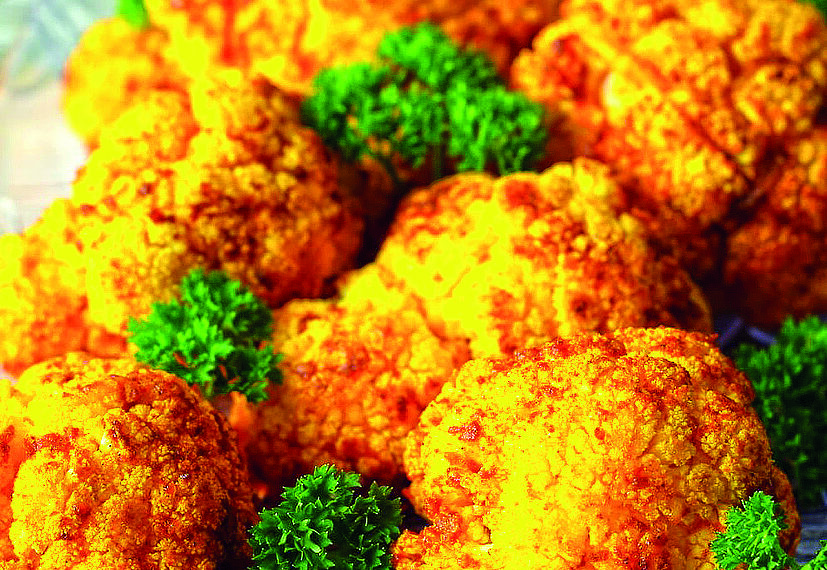 Цвітна капуста, запечена в духовці