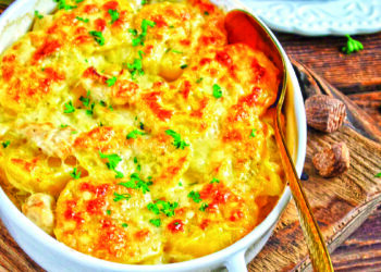 Французька картопляна запіканка