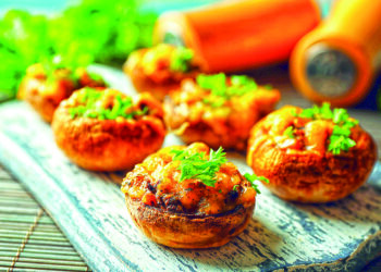 Фаршировані печериці