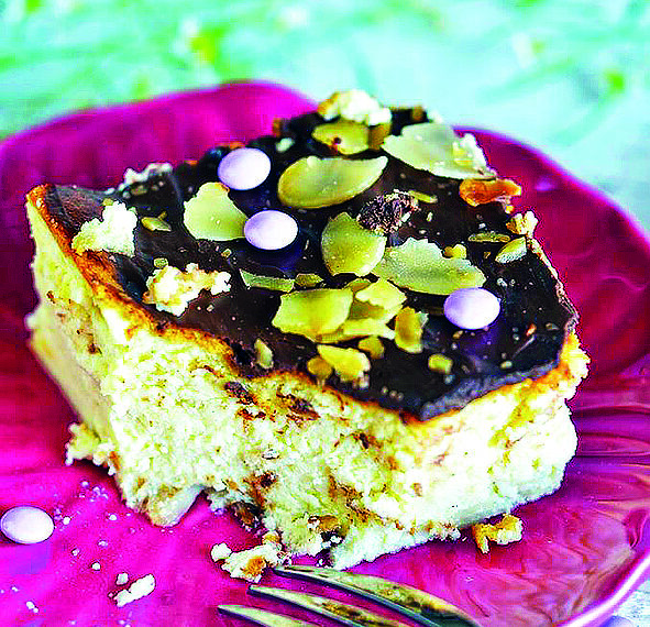 Сирник з кокосом і шоколадом