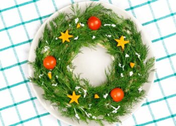 Салат “Новорічний вінок”