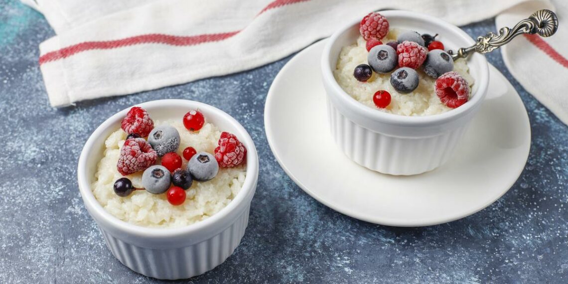 Англійський рисовий пудинг