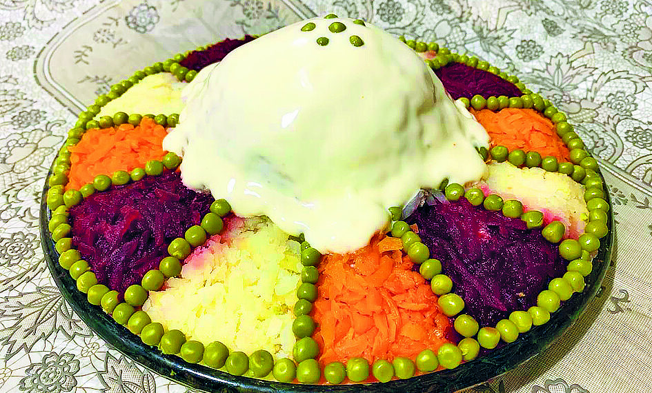 Салат “Єралаш” родини Джусь