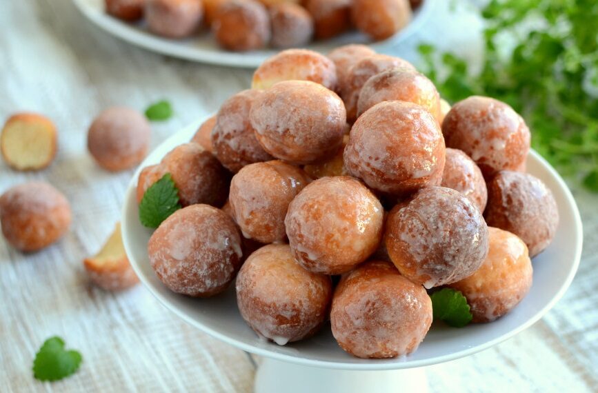 Сирні пончики