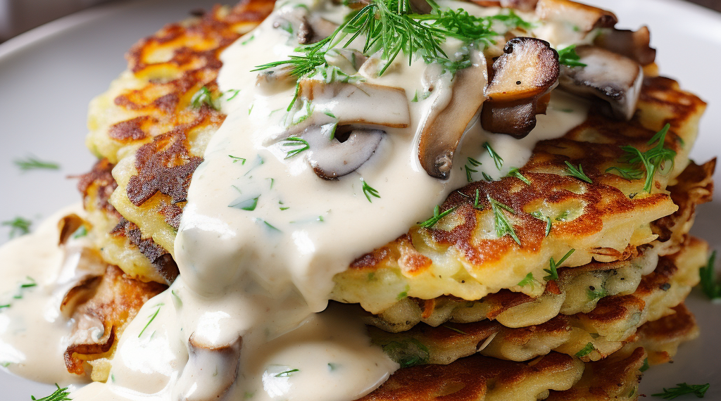 Деруни, як у ресторані!