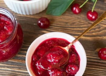 Черешневе варення з желатином