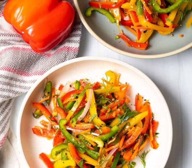 Солодкий перець по-корейськи