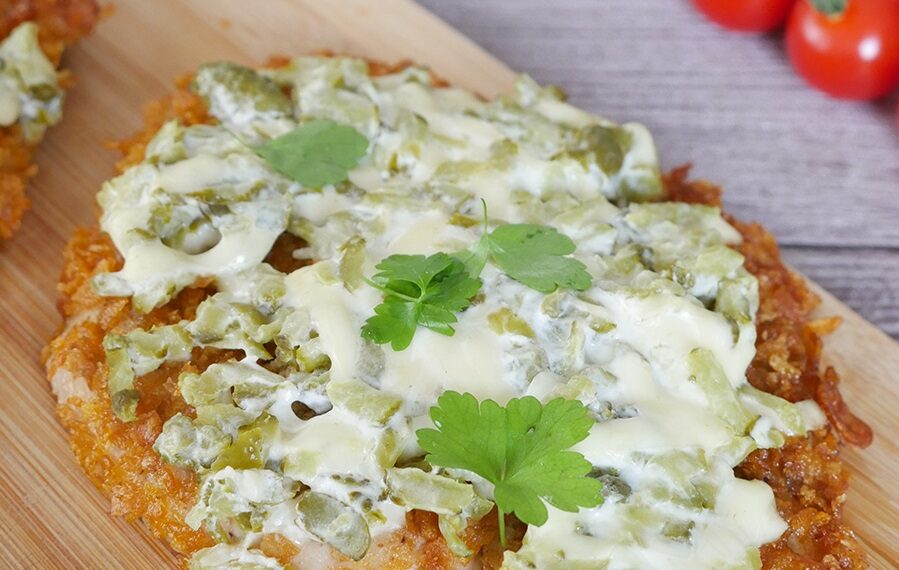 Відбивні в подвійній паніровці під секретним соусом