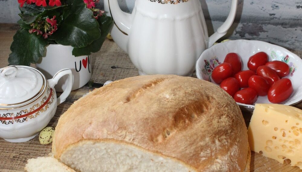 Домашній хліб на жовтках і кефірі