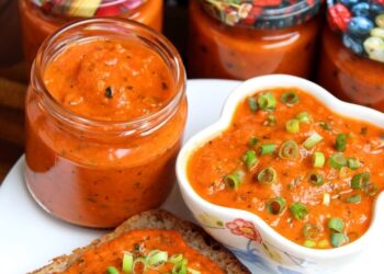 Ікра із запечених овочів на зиму