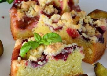 Сливовий пиріг «Осіння соната»