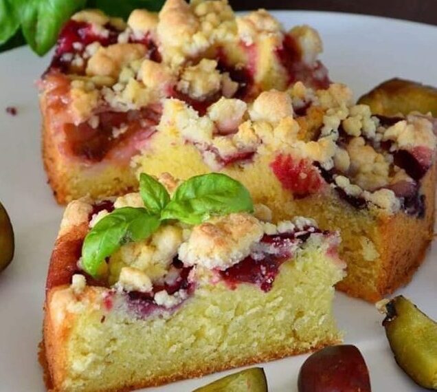 Сливовий пиріг «Осіння соната»