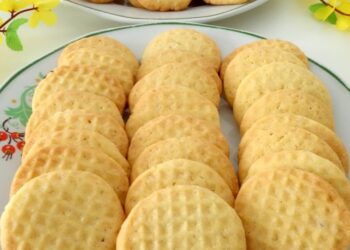 Просте пісочне печиво на олії