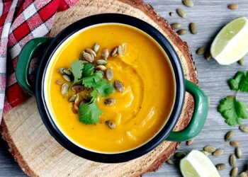 «Запечений» гарбузовий суп