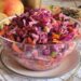 Салат із червоної капусти з майонезним соусом